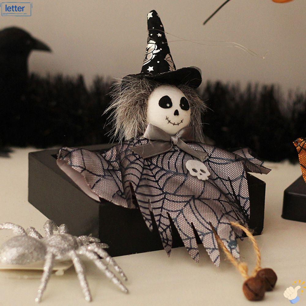 Set 3 Mô Hình Búp Bê Phù Thủy Trang Trí Halloween