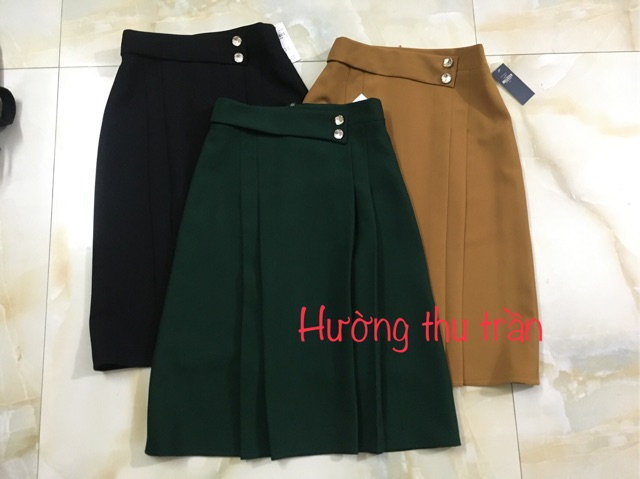 Chân váy midi cách điệu trẻ trung có ảnh thật ở cuối, chân váy công sở | BigBuy360 - bigbuy360.vn