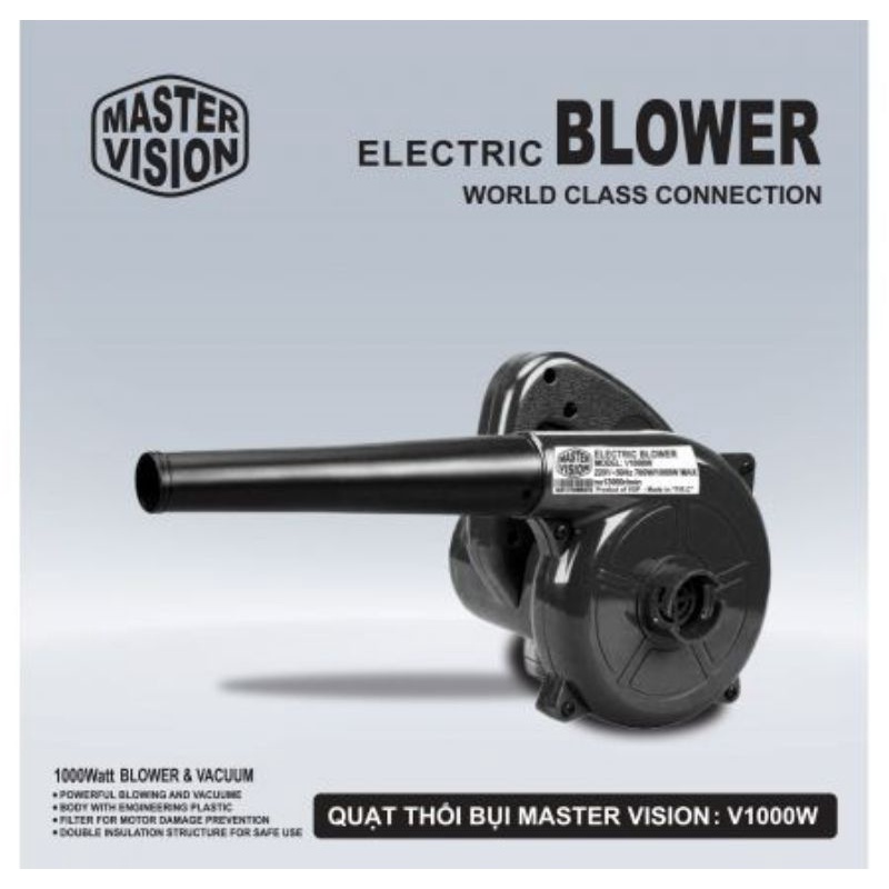 THỔI BỤI PHÒNG NÉT MASTER VISION 1000W