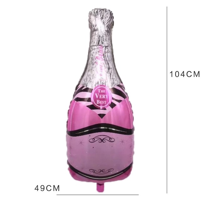 Bóng bay hình chai to ( chọn màu)