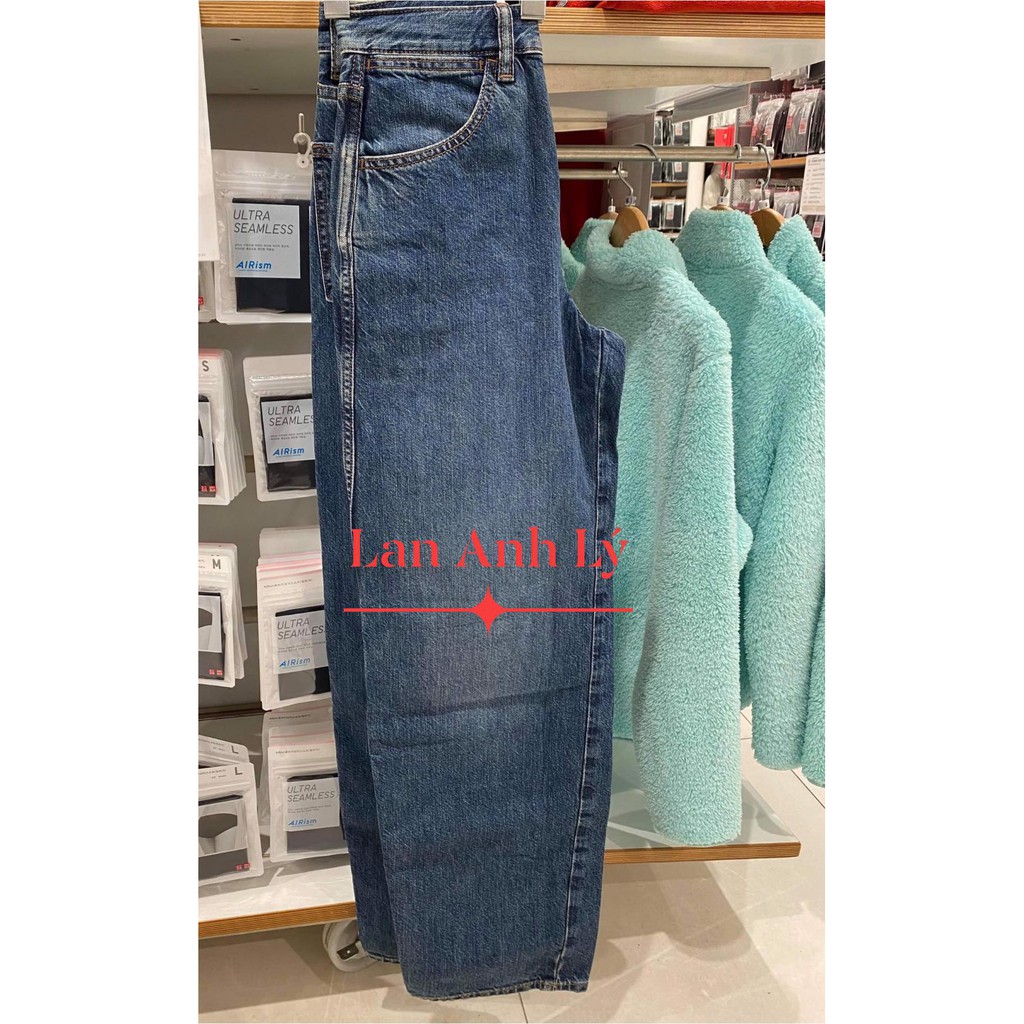 Quần Jean Dáng Suông UNIQLO Sale Hot Hit Có Sẵn