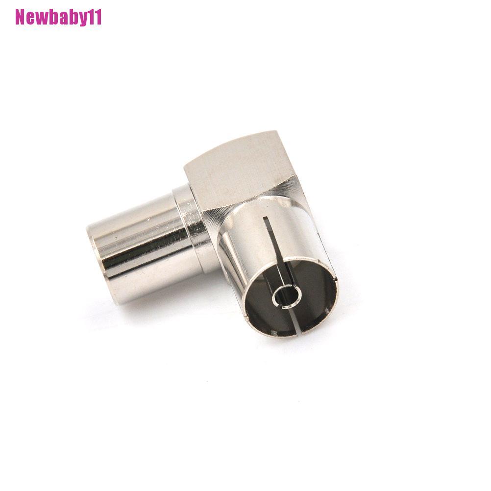 Đầu Nối RF Góc Phải Chuyên Dụng Cho Dây Cáp Đồng Trục TV Toàn Bộ