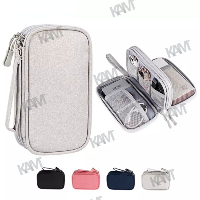 Túi Đựng Dây Cáp / Sạc Dự Phòng Chống Thấm Nước Tiện Dụng Khi Đi Du Lịch Ốp