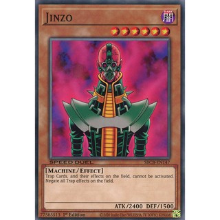 [ Zare Yugioh ] Lá bài thẻ bài SBCB-EN147 - Jinzo