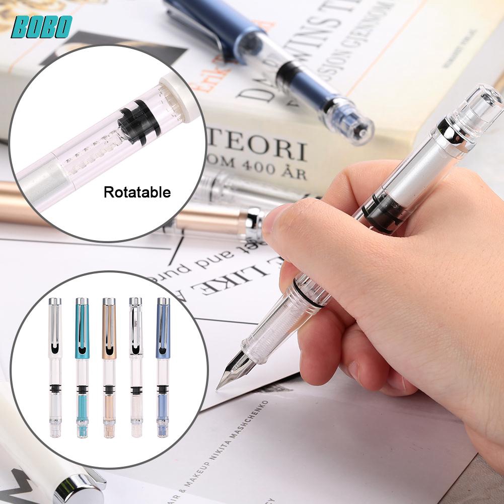 Bút Máy Trong Suốt Nhiều Màu Sắc