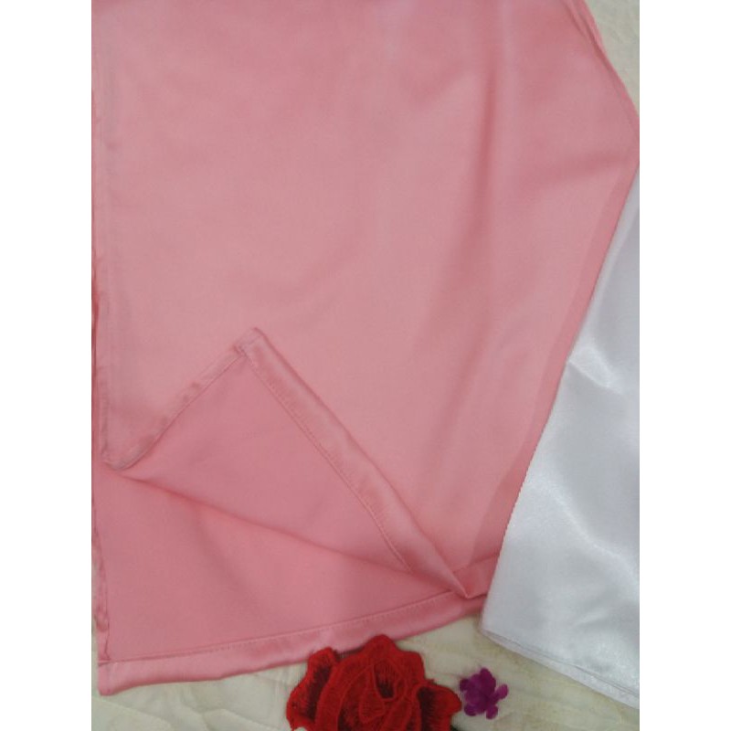 Set bộ áo dài bé lụa satin 8-35kg