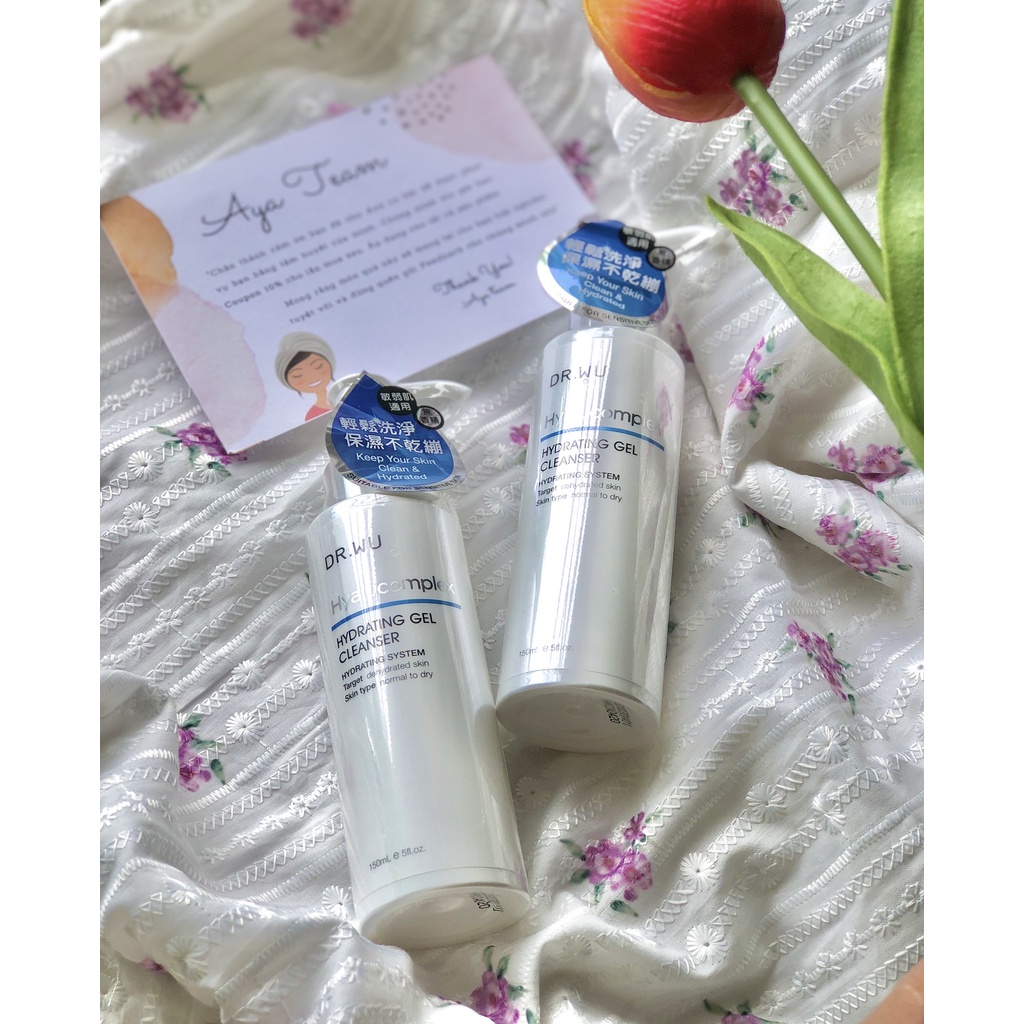 Gel Tẩy Trang Cấp Nước DR.WU HA Hyalucomplex Hydrating Makeup Remover 200ml Đài Loan