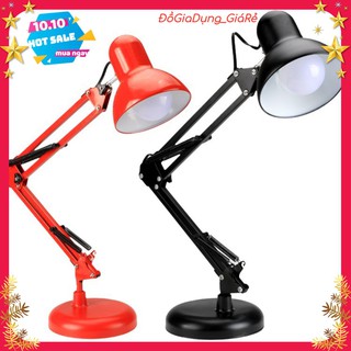 Đèn kẹp bàn Pixar tặng kèm chân đế để bàn cứng cáp ( Giao màu ngẫu nhiên )