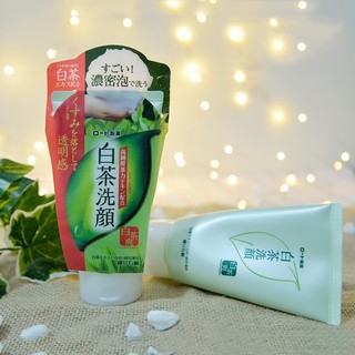 Sữa rửa mặt trà trắng Rohto Shirochasou 120g Nhật Bản
