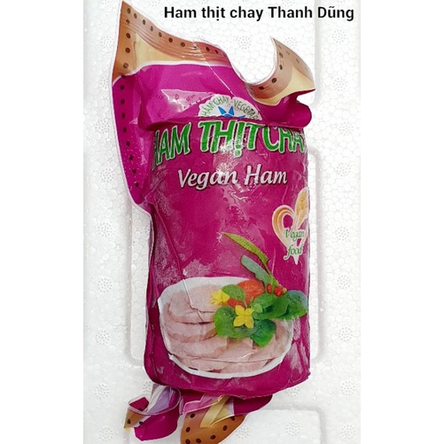 🍀 Vegan - Ham Thịt Chay Thanh Dũng / Vegan Meat Ham 500gr  - giao hỏa tốc Hồ Chí Minh