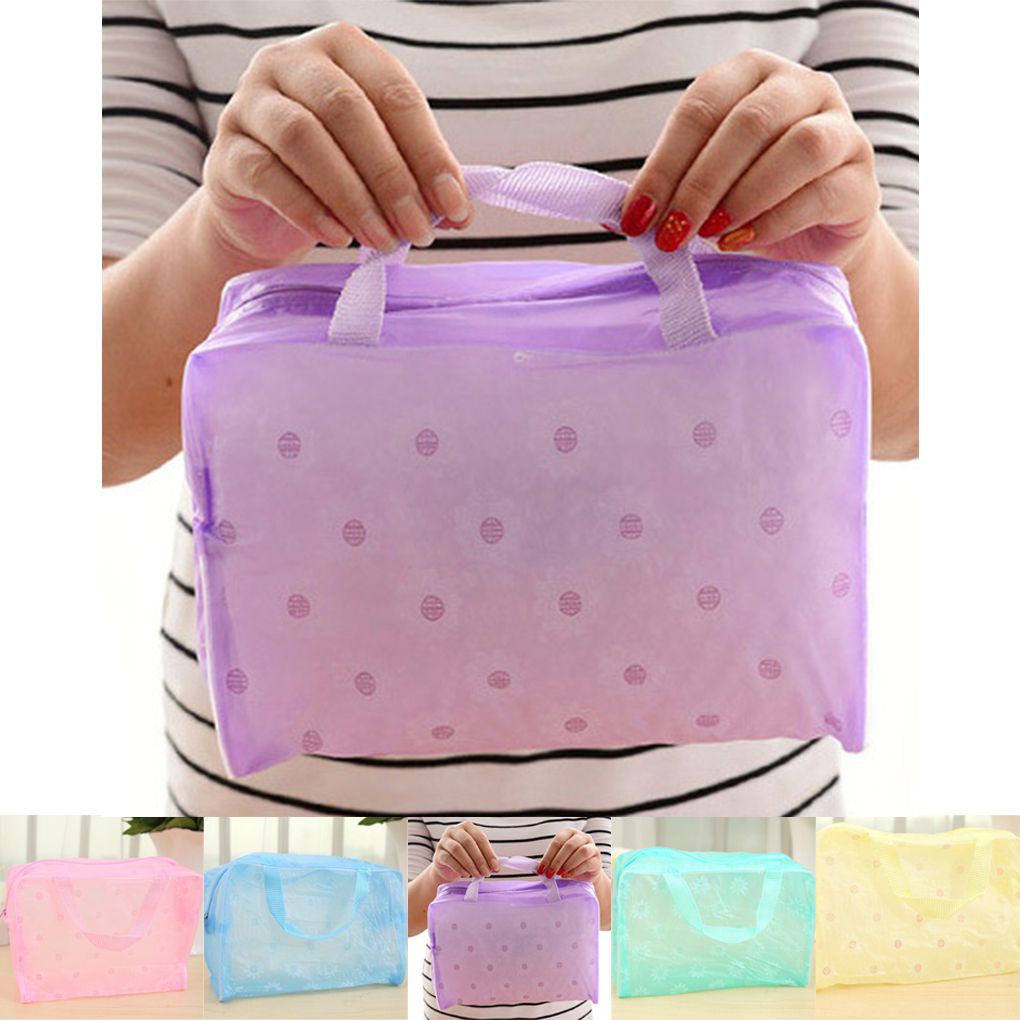 Portable Makeup Cosmetic Toiletry Travel Wash Toothbrush Pouch Organizer Bag Case Handbag