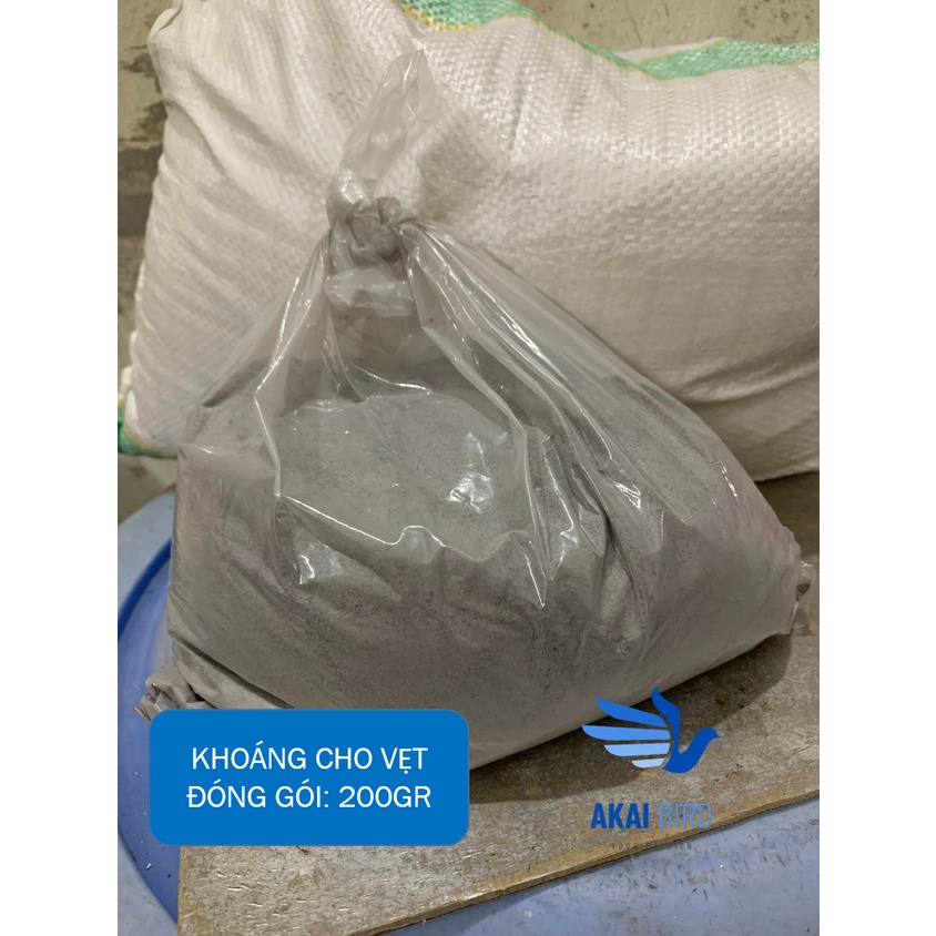 [200Gr] Khoáng Cho Vẹt, Chim Cảnh....Dạng Bột Siêu Mịn