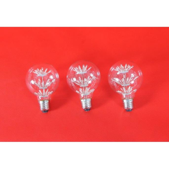 Bộ 10 bóng đèn led trang trí pháo hoa hình G80, đèn trang trí độc đáo
