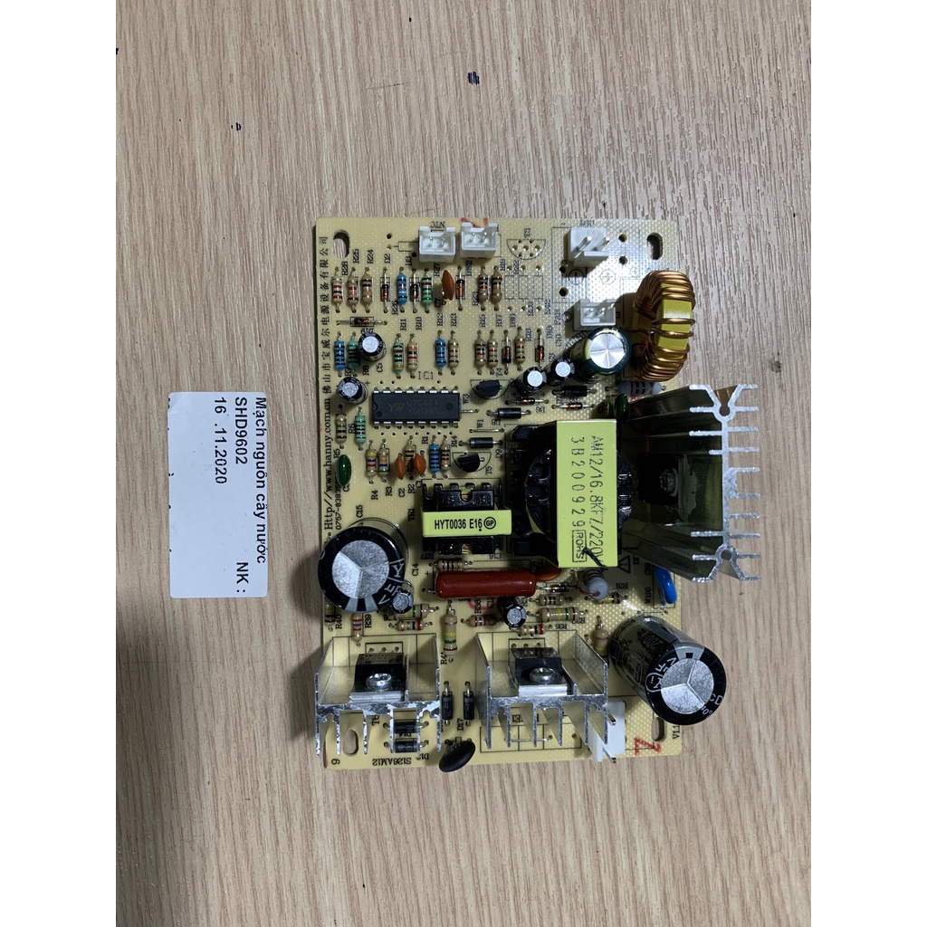 Mạch nguồn cây nước bộ hộp và chip lạnh 76210ck & cây nước 9602