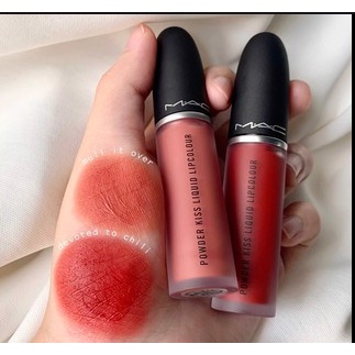 Son Kem Lỳ MAC Powder Kiss Liquid Lipcolour