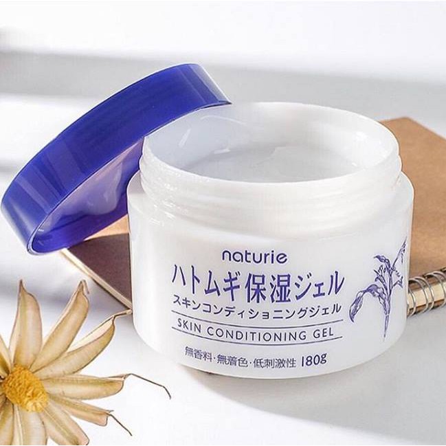 Kem Dưỡng Ẩm Trẻ Hoá Da Hạt Ý DĨ NATURIE NHẬT BẢN 180g