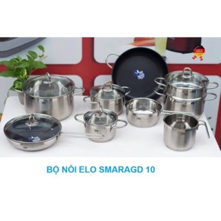 Bộ nồi inox Elo Smaragd 10