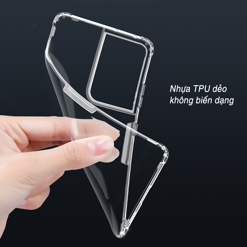 Ốp lưng cho Samsung S21 - S21 Plus - S21 Ultra TPU trong suốt Nillkin NATURE - Hàng Nhập Khẩu