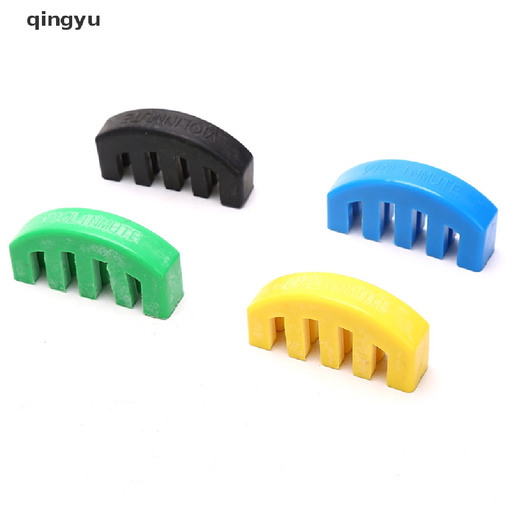 1 Dụng Cụ Luyện Tập Đàn Violin Bằng Cao Su Màu Đen Nhẹ Không Gây Tiếng Ồn