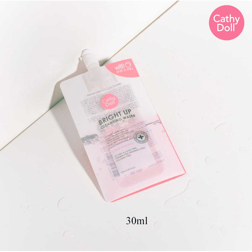 [New] Nước Tẩy Trang Sáng Da Cathy Doll Bright Up Cleansing Water Tip 30ml