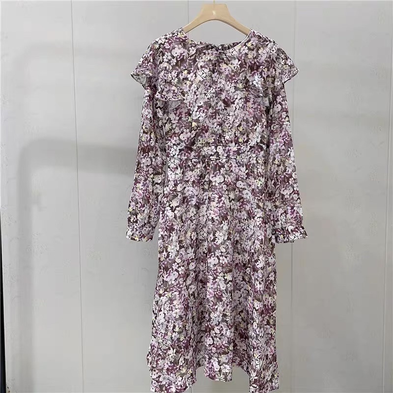 Đầm hoa tím Lily