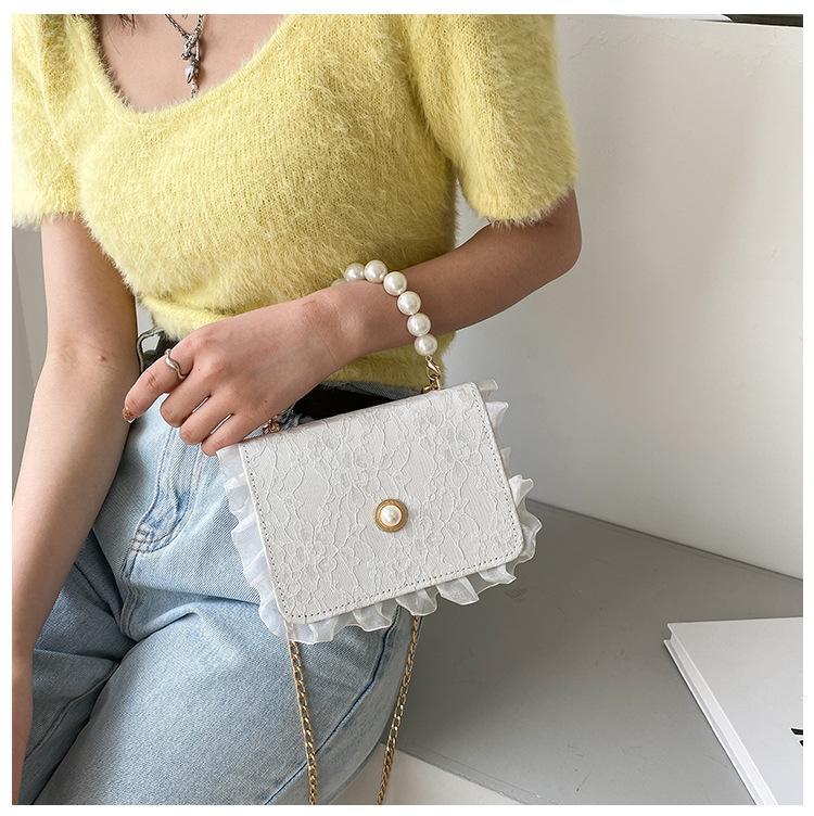 Túi Xách Nữ JASMIN NOIR Da Pu Dây Đeo Kim Loại Thời Trang