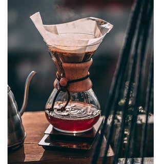 BÌNH PHA CÀ PHÊ BẰNG THỦY TINH CHEMEX CM-6A 6 CUPS