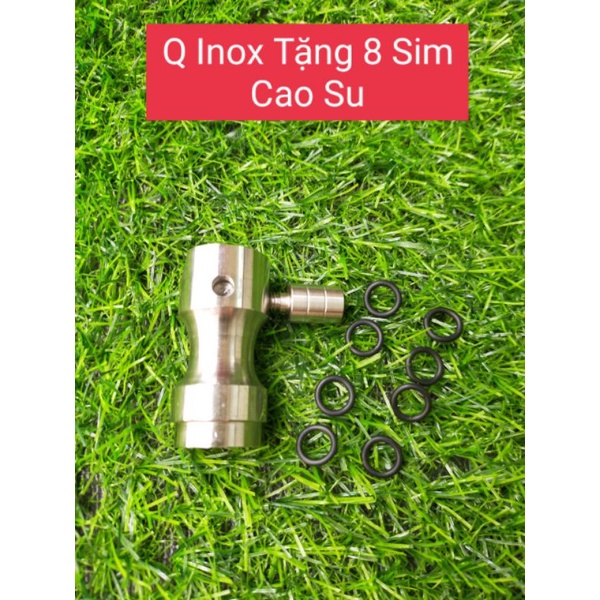Q Inox Tay Kéo Inox Tặng 8 Sim Cao Su