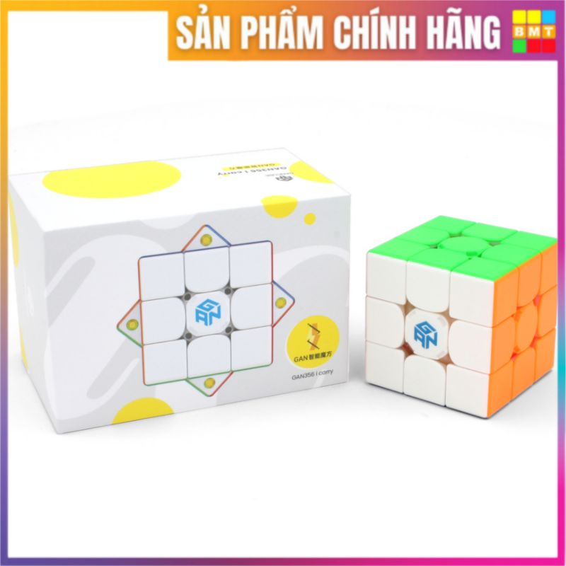 Rubik 3x3 Gan i Carry Stickerless Có Nam Châm, Rubic Gan356i Carry Kết Nối Với Điện Thoại, Đồ Chơi Thông Minh Cho Trẻ Em