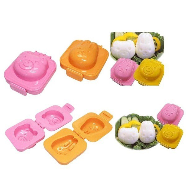 Bộ 2 khuôn tạo hình trứng luộc
