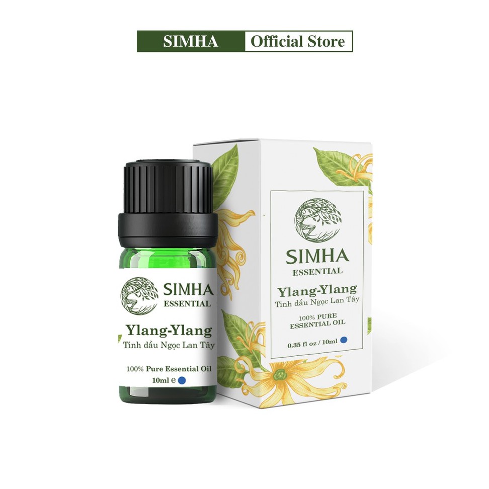 Tinh Dầu Ngọc Lan Tây SIMHA tốt cho tim mạch, chống lão hóa loại 10ml