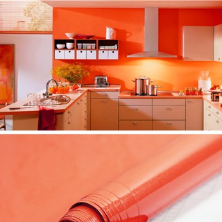 Khổ 60 cm x 5M Giấy Dán Tường Màu Đỏ - Loại cao cấp