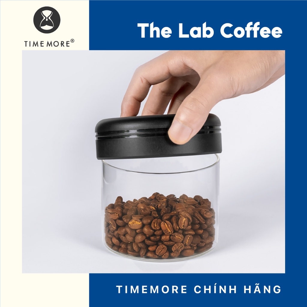 Hũ thuỷ tinh có van hút chân không Timemore