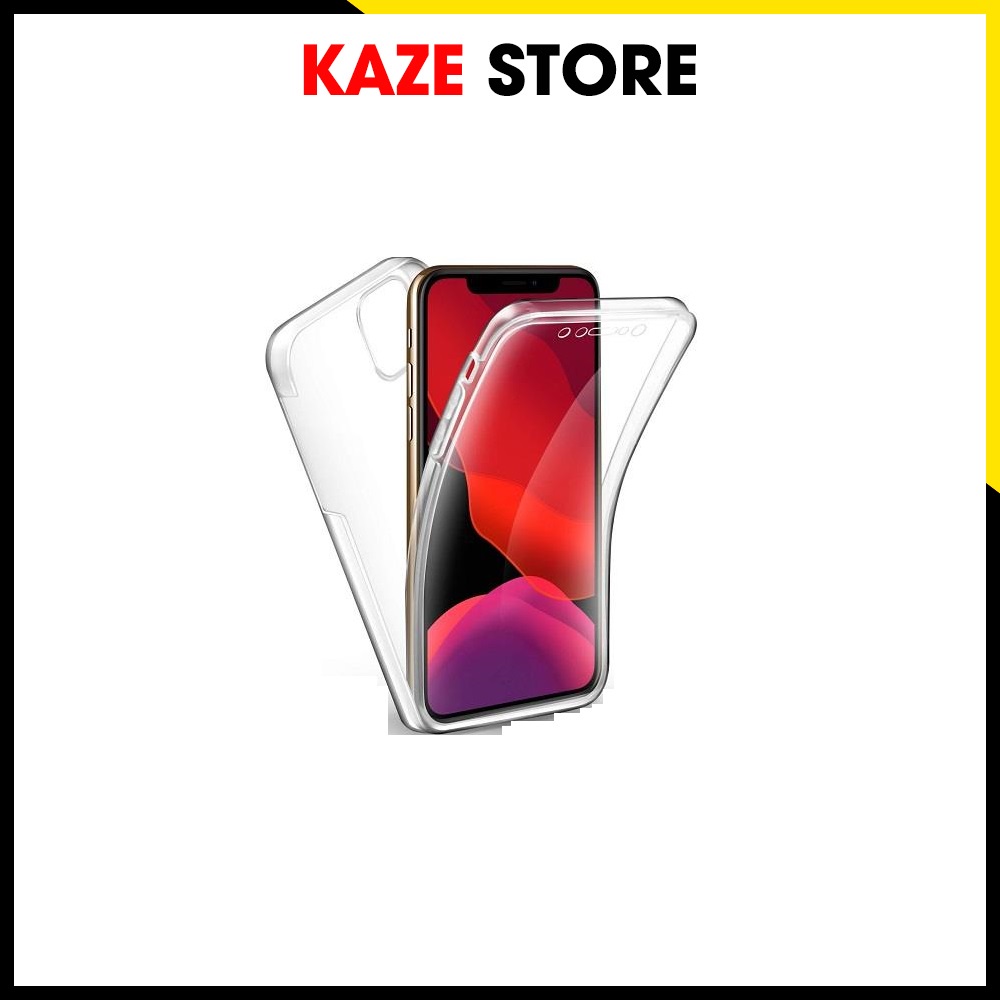 Ốp Lưng Silicon trong suốt IP 7/7 plus/8 plus/X/XS Max/11/11 Pro Max/12/12 Pro Max- Kaze Store