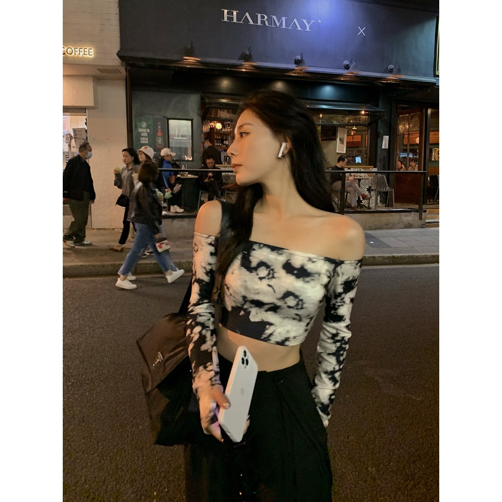 HUANG YOYO Áo ống không dây phong cách quyến rũ Hàn Quốc dành cho nữ