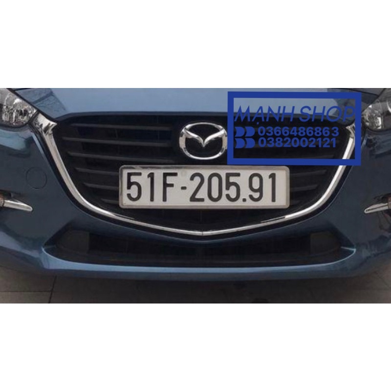 B63B-50-miếng tam giác lưới gió mazda 3 đời xe 2017-2018-2019