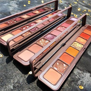 Phấn Mắt Nhũ Lameila 3600 Soft Eye Shadow 9 Ô Kèm Gương Auth Nội Địa