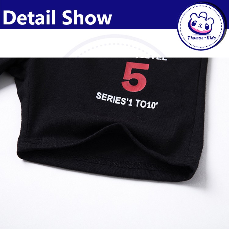 [THOMAS KIDS] Cậu bé 5-12 tuổi quần short thể thao