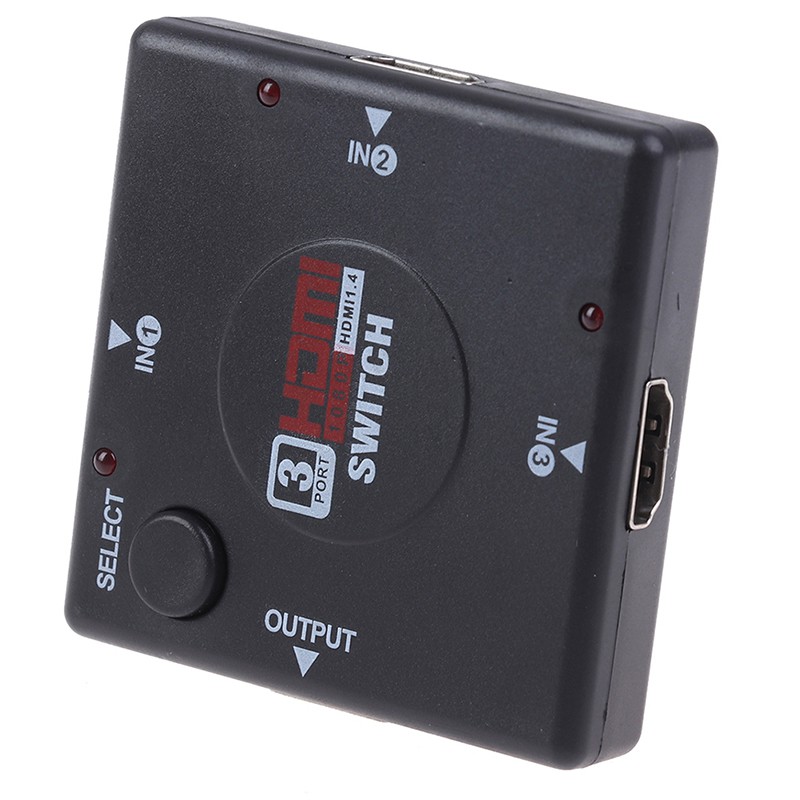 HBVN belle Hdmi 3 Port Switch AUTO Switcher Splitter Selector HUB Box Cable HDTV 2160 modish | BigBuy360 - bigbuy360.vn