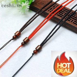 Vòng cổ bện hạt gỗ độc đáo