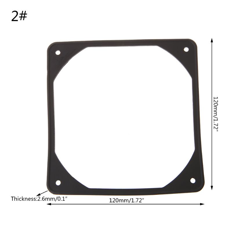 Bộ 2 Đệm Cao Su Silicone PC Chống Sốc Chống Rung Cho Vỏ Máy Tính