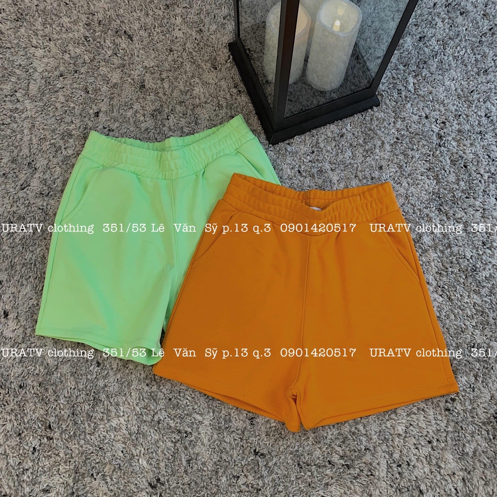 [CÓ SẴN-ẢNH THẬT] Quần short nỉ da cá