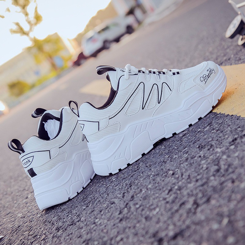 Giày thể thao nữ viền sóng mới | BigBuy360 - bigbuy360.vn