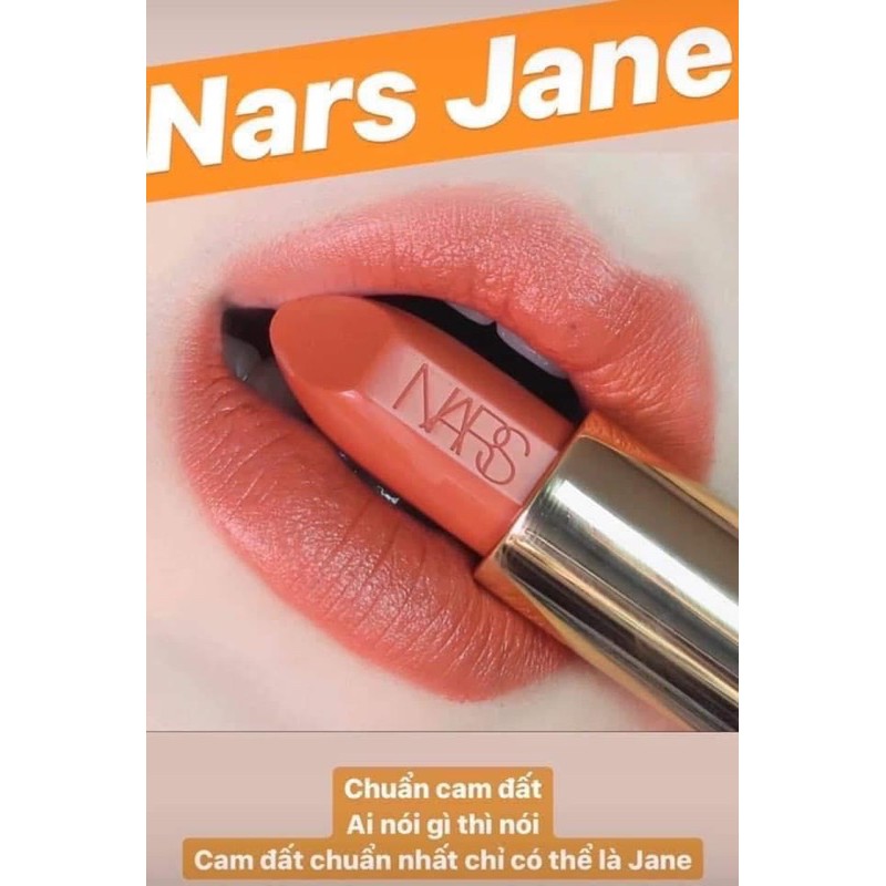 Son Nars màu Jane cam đất vỏ đỏ limited edition