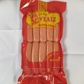 Xúc xích CP VEALZ 10 cây/500 gam/gói (Date mới)