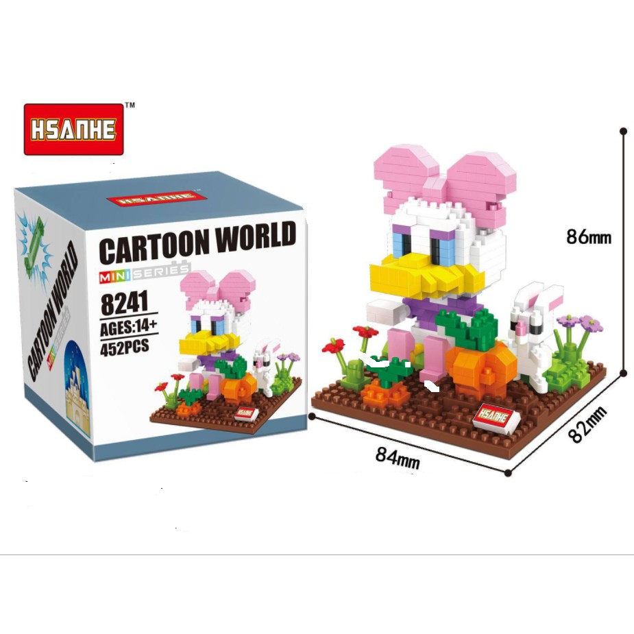 Bộ xếp hình Vịt mini với 452 mảnh ghép