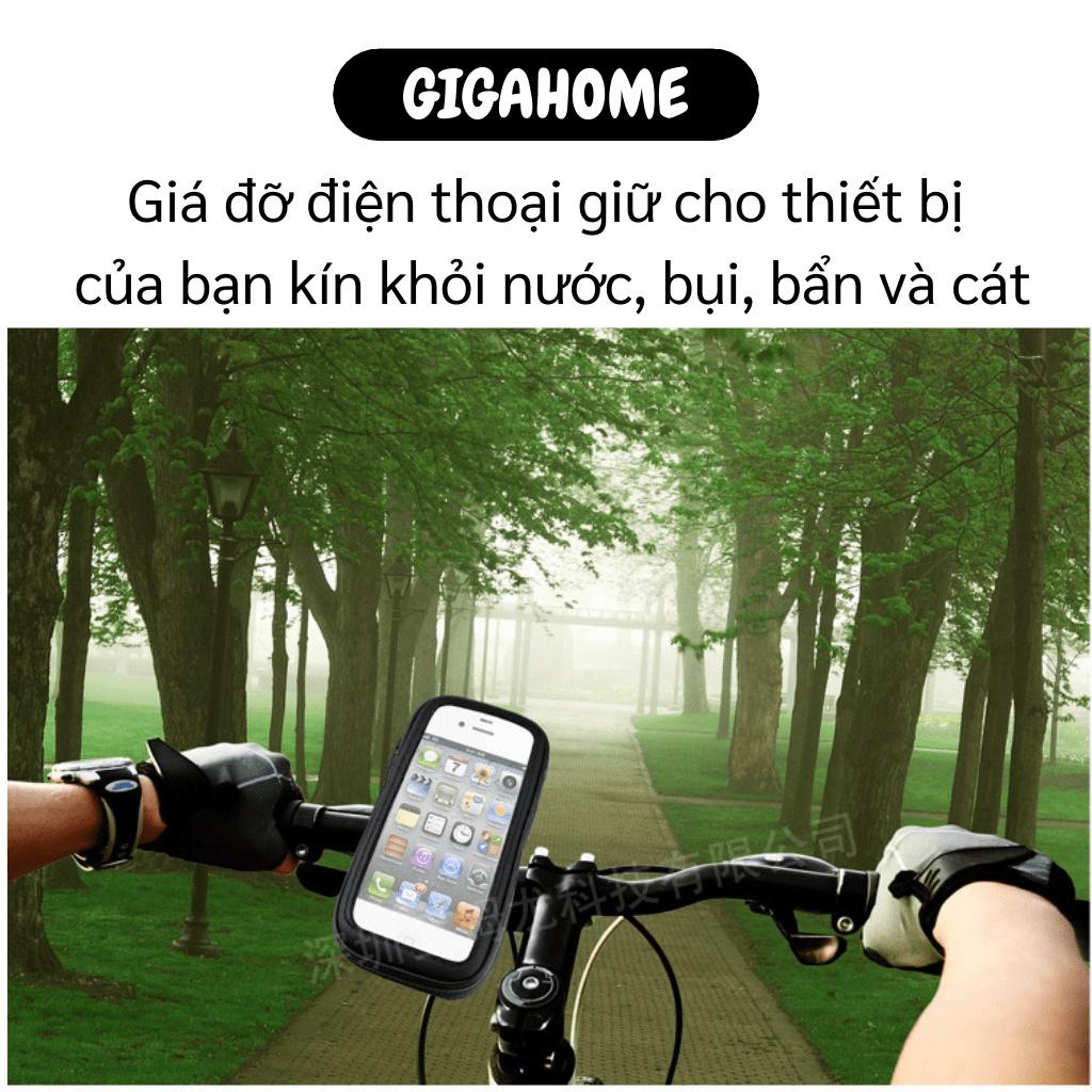 Túi Đựng Điện Thoại GIGAHOME Giá Đỡ Điện Thoại Có Khung Gắn Xe Đạp Chống Thấm Nước 7149