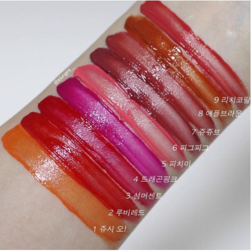 [Màu 01-17] Son Tint Lì Romand Juicy Lasting Tint [Chuẩn Auth]