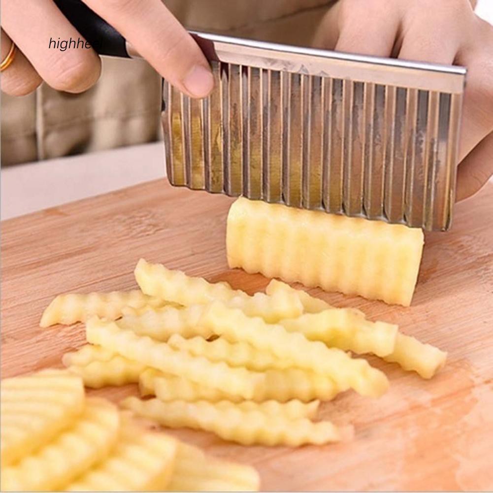 Dao gọt lượn sóng cắt rau củ tiện dụng