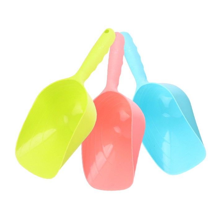 Xẻng xúc thức ăn cho chó mèo Kún Miu chất liệu nhựa PP